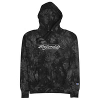 Embroidered Tie-Dye Hoodie