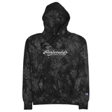 Embroidered Tie-Dye Hoodie